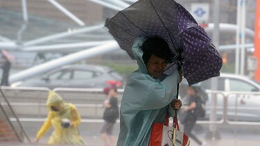 Taiwan se prepara para el tifón 'Dujuan'