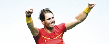 Nadal cierra un año de ensueño con triunfo de España en Davis