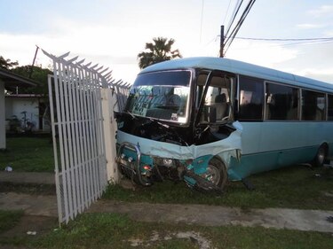 Accidente de tránsito deja 12 heridos en la ciudad de David
