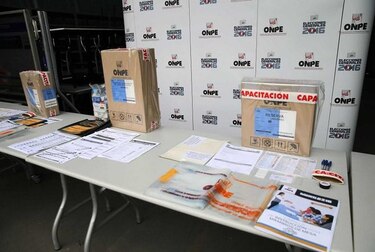 Todo listo en Perú para elecciones generales