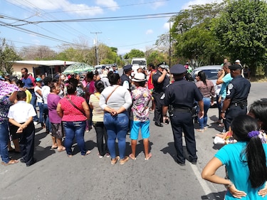 Año escolar se inició con protestas en Penonomé