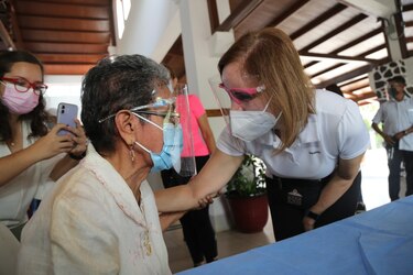 En siete días, 2,477 personas con discapacidad recibieron la dosis contra la Covid-19 en el Parque Omar