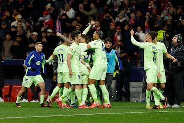 El Barcelona remonta en el Metropolitano y da un gran paso