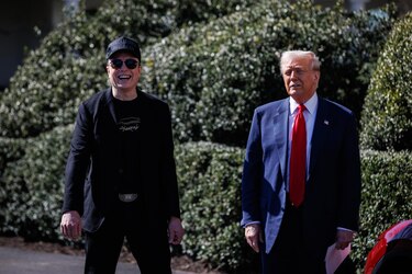 Trump viajará a China con un grupo de ejecutivos que incluye a Musk, Cook y Fink