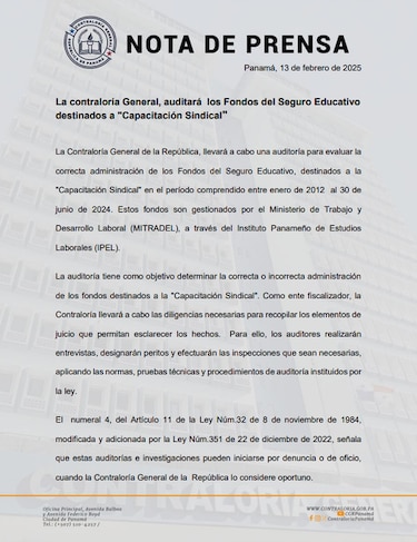 Cada año, $14 millones se destinan a capacitación sindical: ¿Cómo se usan?