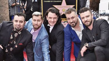 Estrella en Paseo de la Fama reúne a miembros de ‘NSync