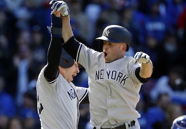 Yankees vencen a Cachorros con jonrón de Gardner