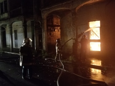 Se incendia el caserón No. 1003 en la ciudad de Colón