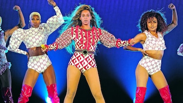 La electrizante Beyoncé