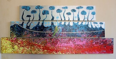 El arte de Leis Magallón es presentado en segmentos