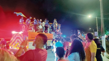 Los campeones reciben otro reconocmiento en Colón