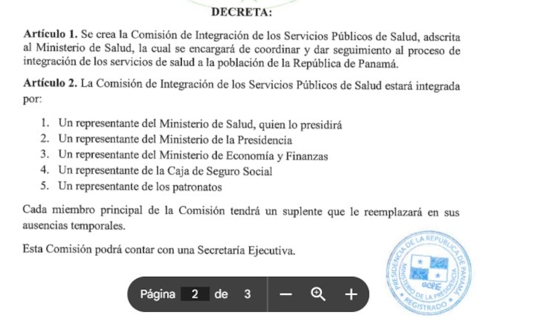 Gremio médico alerta sobre riesgos financieros en integración de Minsa y CSS