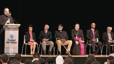 Representantes de iglesias oran por la JMJ y testimonian la convivencia pacífica en Panamá