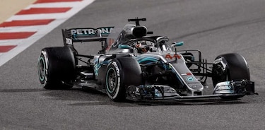 Hamilton domina en las prácticas