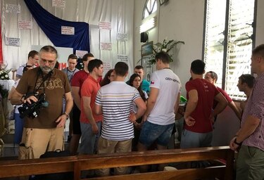 Prejornada en Colón será con más de 5 mil peregrinos