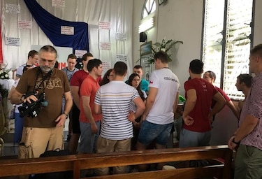 Prejornada en Colón será con más de 5 mil peregrinos