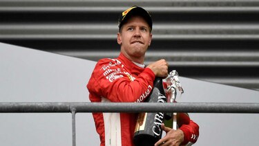 Sebastian Vettel (Ferrari) gana el GP de Bélgica
