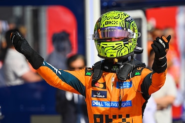 Lando Norris gana el Gran Premio de Hungría
