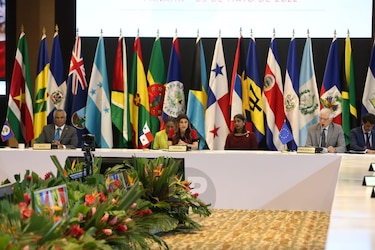 Canciller Mouynes aboga en cumbre regional que se escuche y se atiendan los desafíos del Caribe y Centroamérica