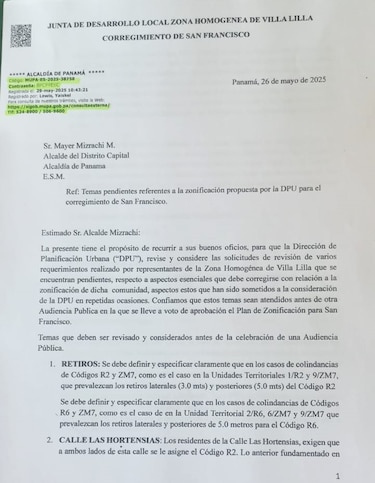 Zonificación de San Francisco se estanca entre reclamos vecinales y postergaciones