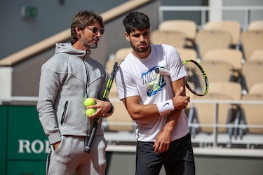 Ferrero, dolido pero en paz tras su ruptura con Alcaraz