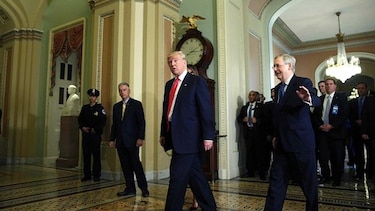 Trump dice que avanzará rápido en inmigración y salud en Estados Unidos