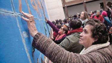 Circuito de murales callejeros para personas con discapacidad visual