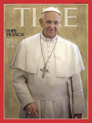 Papa Francisco, el personaje del año para 'Time'