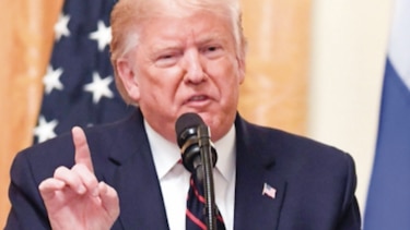 Donald Trump desata su furia contra Biden, medios y legisladores