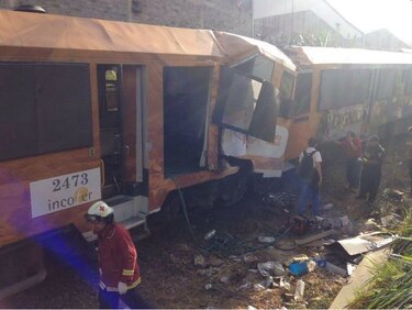 Chocan de frente dos trenes cerca de San José, Costa Rica: reportan 245 heridos