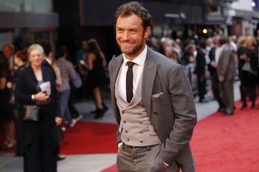El actor británico Jude Law espera su quinto hijo