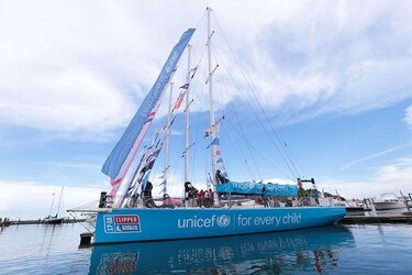 Llega a Panamá el yate de Unicef que participa en carrera alrededor del mundo