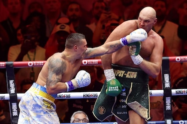 Usyk derrota a Fury y es el rey indiscutible del peso pesado