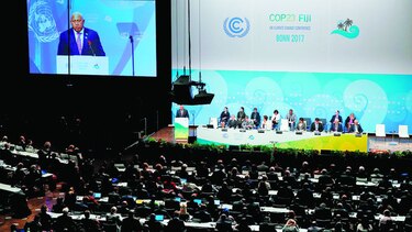 El clima vuelve a la agenda política