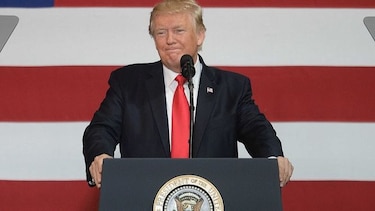 Trump dice que discutir con Corea del Norte ‘no es la solución’