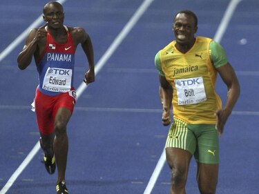 Panameño Alonso Edward se enfrenta a Usain Bolt en Nueva York