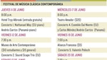 Música clásica y contemporánea