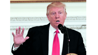 Trump quiere subir el gasto militar de EU