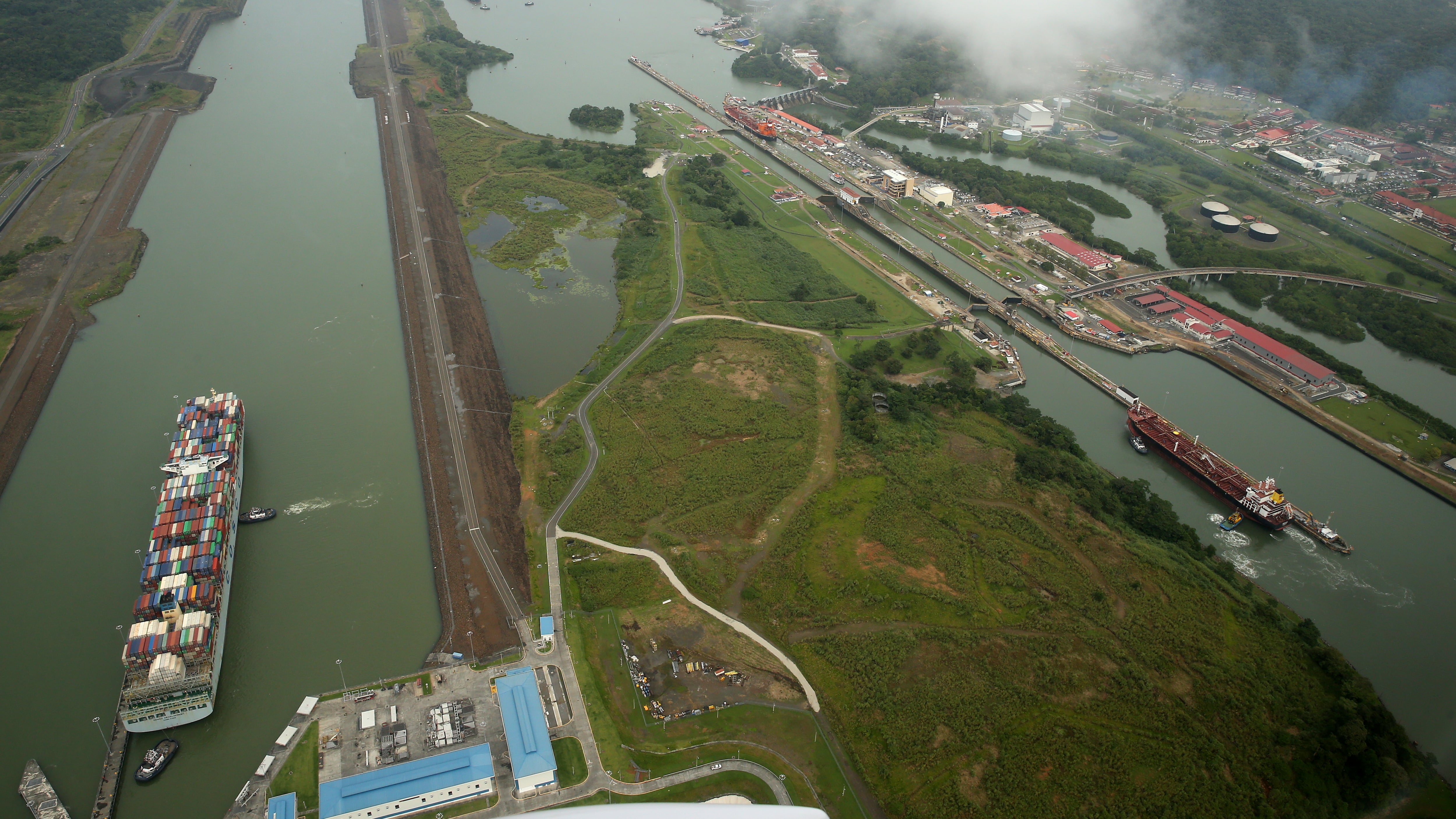 Panamá imágenes del canal de Panamá esclusas del canal de Panamá, esclusas de Miraflores, Pedro Miguel y esclusas de coco.corprensa Gabriel Rodríguez