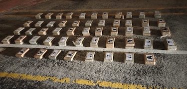 Senan y Fiscalía de Drogas frenan cargamento de 140 paquetes de droga
