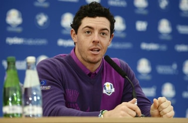 Golf: Rory Mcllroy se centra en buscar el triunfo para Europa