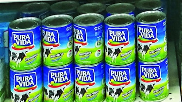 Perú prohíbe venta de ‘leche’ Pura Vida
