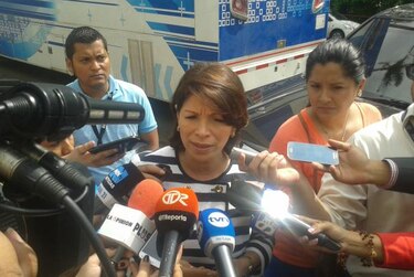 Ana Matilde Gómez en la Corte Suprema de Justicia