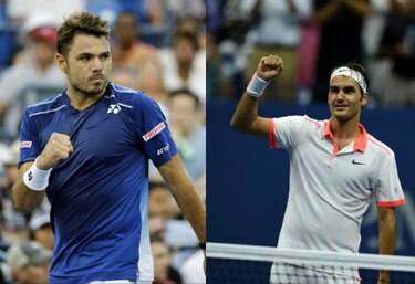 Federer descansa, mientras Wawrinka suda antes de la batalla