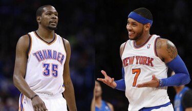 Durant y Anthony encabezan equipo de Estados Unidos para Río 2016
