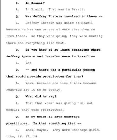 Concursos, revistas de moda y reclutadores: las estrategias que contempló Jeffrey Epstein para atraer jóvenes y menores en Brasil
