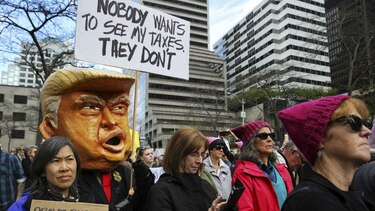 Donald Trump pide investigar financiamiento de protestas