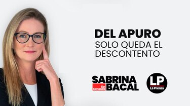 Del apuro solo queda el descontento