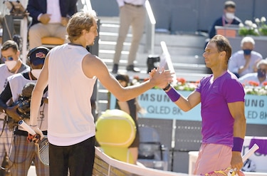 Alexander Zverev elimina a Rafa Nadal y se cita en semifinales de Madrid con Thiem