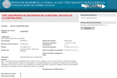 El MOP pone la mira en el Yates y Pesca, pero la AMP les extiende una concesión